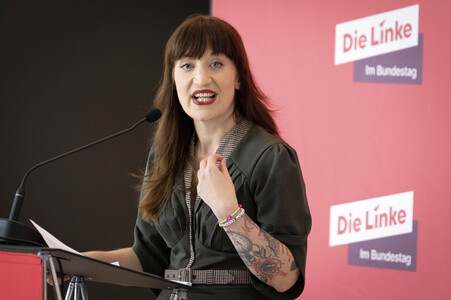 Fraktionssitzung der Bundestagsfraktion der Partei Die Linke in Berlin