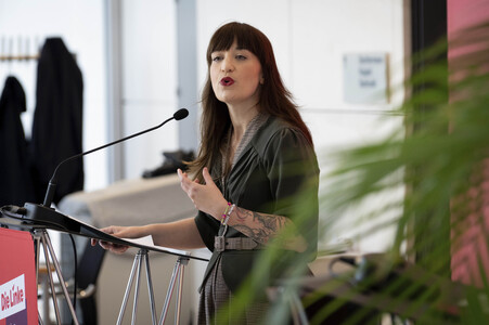 Fraktionssitzung der Bundestagsfraktion der Partei Die Linke in Berlin