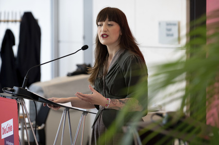 Fraktionssitzung der Bundestagsfraktion der Partei Die Linke in Berlin