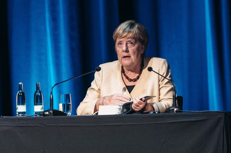 Lesung von Angela Merkel in Ilmenau