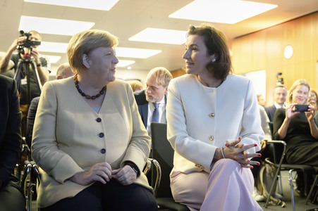 Ausstellungseröffnung 'Unsichtbare Wissenschaftlerinnen - Versäumte Bilder' in Berlin