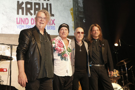 Pressekonferenz mit Toni Krahl und den Kinx vom Prenzlauer Berg in Berlin