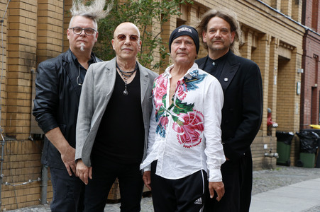 Pressekonferenz mit Toni Krahl und den Kinx vom Prenzlauer Berg in Berlin