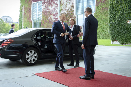 Empfang des Präsidenten der Republik Polen in Berlin