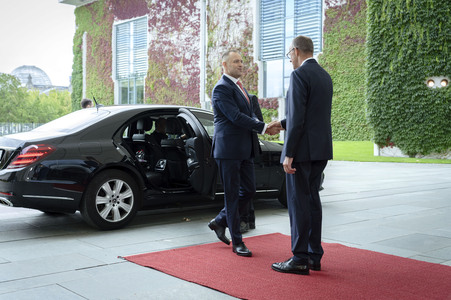 Empfang des Präsidenten der Republik Polen in Berlin
