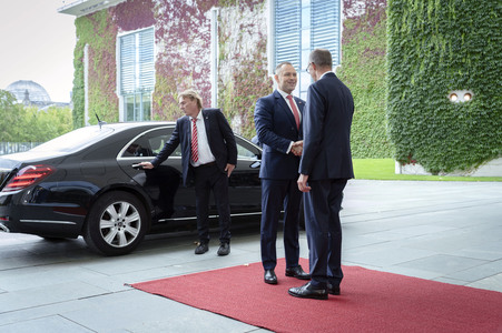 Empfang des Präsidenten der Republik Polen in Berlin