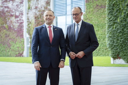Empfang des Präsidenten der Republik Polen in Berlin