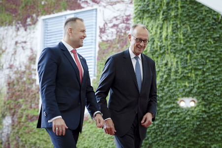 Empfang des Präsidenten der Republik Polen in Berlin