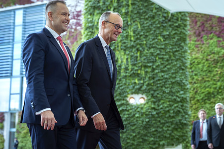 Empfang des Präsidenten der Republik Polen in Berlin