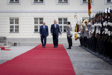 Begrüßung des Präsidenten der Republik Polen in Berlin