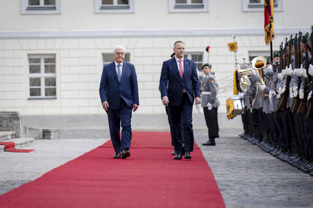 Begrüßung des Präsidenten der Republik Polen in Berlin