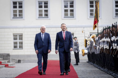 Begrüßung des Präsidenten der Republik Polen in Berlin