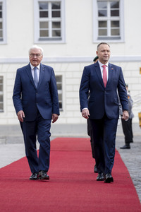 Begrüßung des Präsidenten der Republik Polen in Berlin