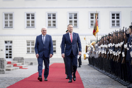 Begrüßung des Präsidenten der Republik Polen in Berlin