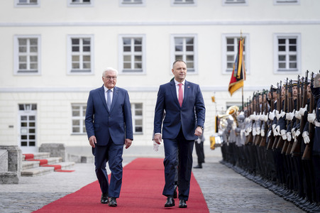 Begrüßung des Präsidenten der Republik Polen in Berlin