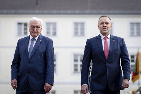 Begrüßung des Präsidenten der Republik Polen in Berlin