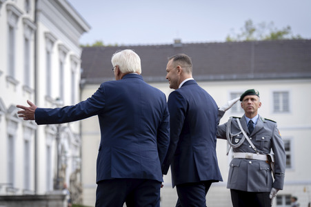 Begrüßung des Präsidenten der Republik Polen in Berlin