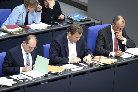 24. Sitzung des Deutschen Bundestages in Berlin