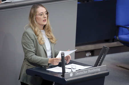 24. Sitzung des Deutschen Bundestages in Berlin