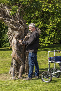 NATURE ART: Akazie / Acacia Bodypainting