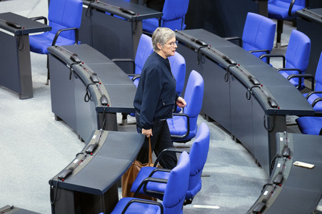 25. Sitzung des Deutschen Bundestages in Berlin