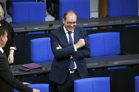 25. Sitzung des Deutschen Bundestages in Berlin