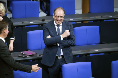 25. Sitzung des Deutschen Bundestages in Berlin