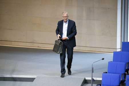 25. Sitzung des Deutschen Bundestages in Berlin