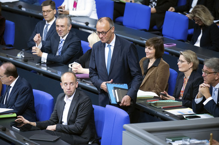 25. Sitzung des Deutschen Bundestages in Berlin