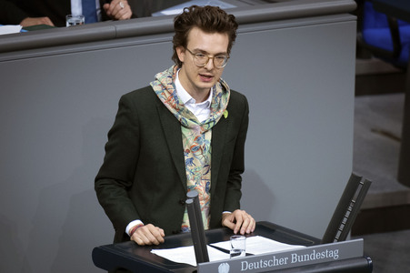 25. Sitzung des Deutschen Bundestages in Berlin