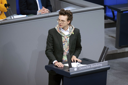 25. Sitzung des Deutschen Bundestages in Berlin