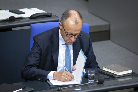 25. Sitzung des Deutschen Bundestages in Berlin