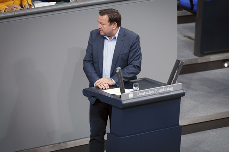 25. Sitzung des Deutschen Bundestages in Berlin