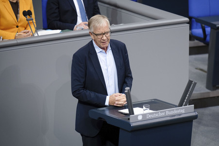 25. Sitzung des Deutschen Bundestages in Berlin