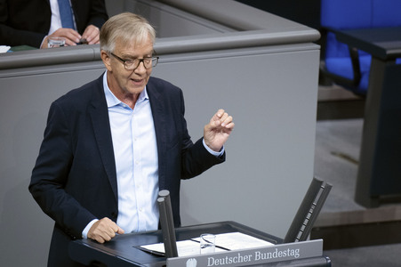 25. Sitzung des Deutschen Bundestages in Berlin