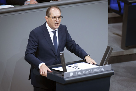 25. Sitzung des Deutschen Bundestages in Berlin