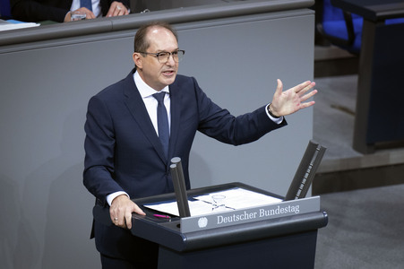 25. Sitzung des Deutschen Bundestages in Berlin