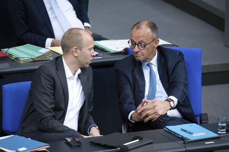 25. Sitzung des Deutschen Bundestages in Berlin