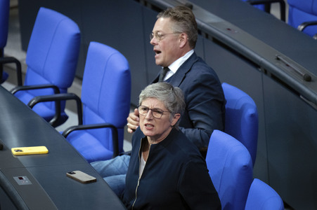 25. Sitzung des Deutschen Bundestages in Berlin