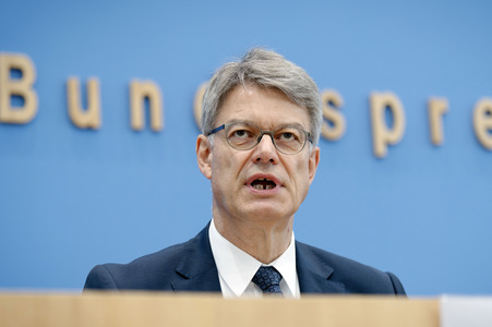 Bundespressekonferenz 'Eckpunkte zur Reform der Deutschen Bahn' in Berlin