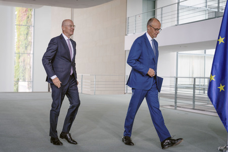 Pressekonferenz zum Beauftragten für Investitionen in Berlin
