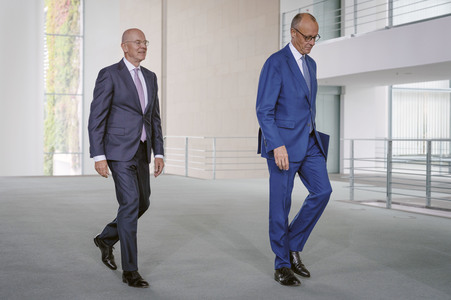 Pressekonferenz zum Beauftragten für Investitionen in Berlin