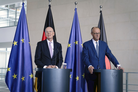 Pressekonferenz zum Beauftragten für Investitionen in Berlin