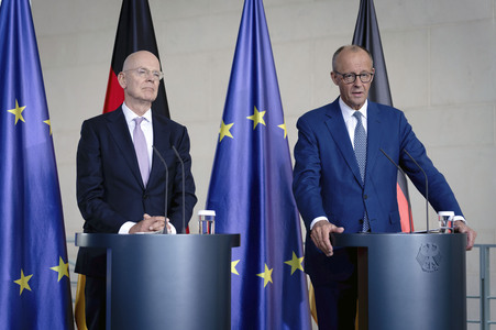 Pressekonferenz zum Beauftragten für Investitionen in Berlin