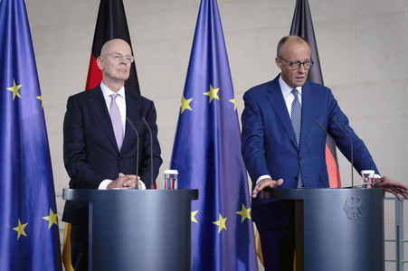 Pressekonferenz zum Beauftragten für Investitionen in Berlin