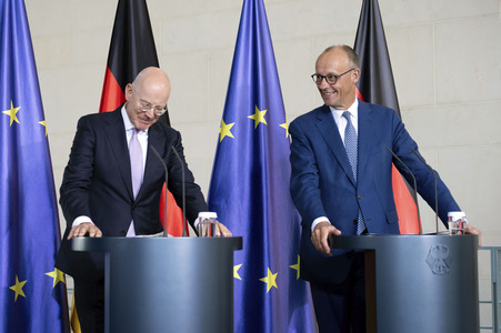 Pressekonferenz zum Beauftragten für Investitionen in Berlin