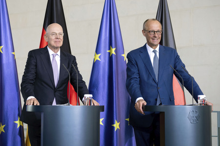 Pressekonferenz zum Beauftragten für Investitionen in Berlin