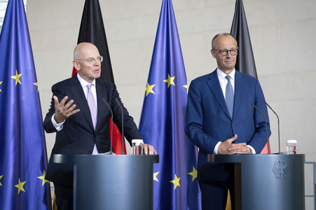 Pressekonferenz zum Beauftragten für Investitionen in Berlin