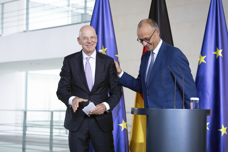 Pressekonferenz zum Beauftragten für Investitionen in Berlin