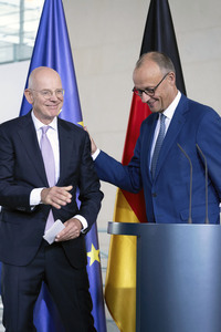 Pressekonferenz zum Beauftragten für Investitionen in Berlin